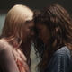 Hunter Schafer (left) and Zendaya